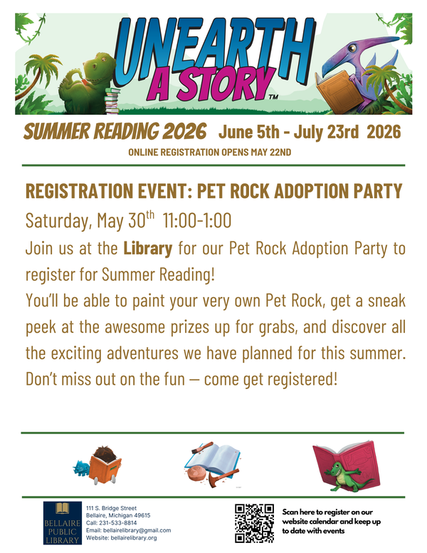 Summer Reading Program Registration Event